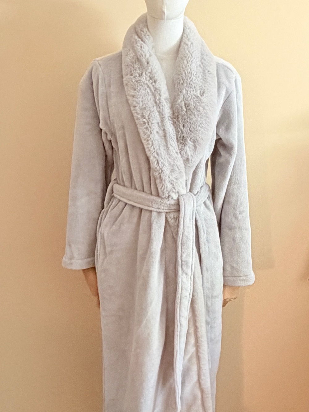 Pottery Barn Alpine Faux Fur Robe